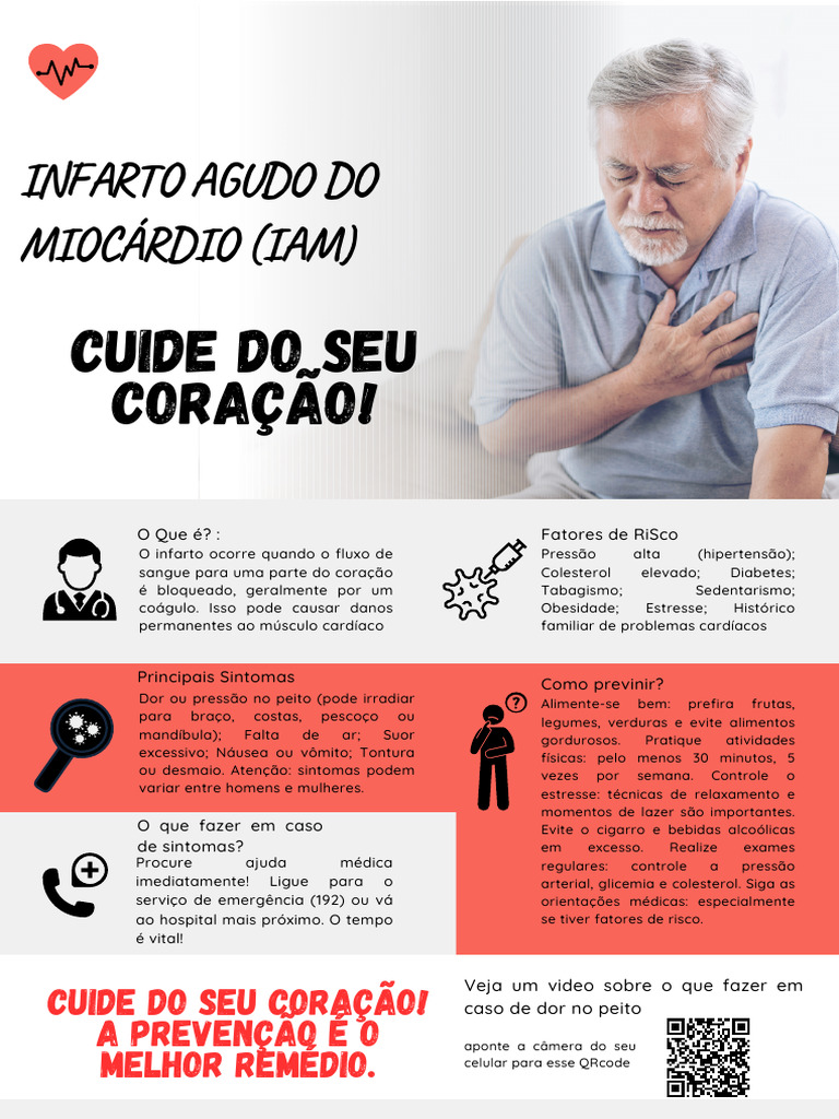 Prevenção e Sintomas do Infarto | PDF