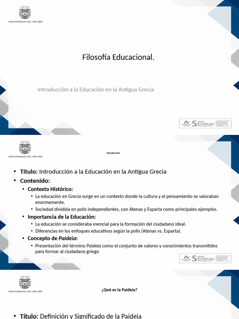 Educación en la Antigua Grecia: Paideia | PDF | Sócrates | Antigua Grecia