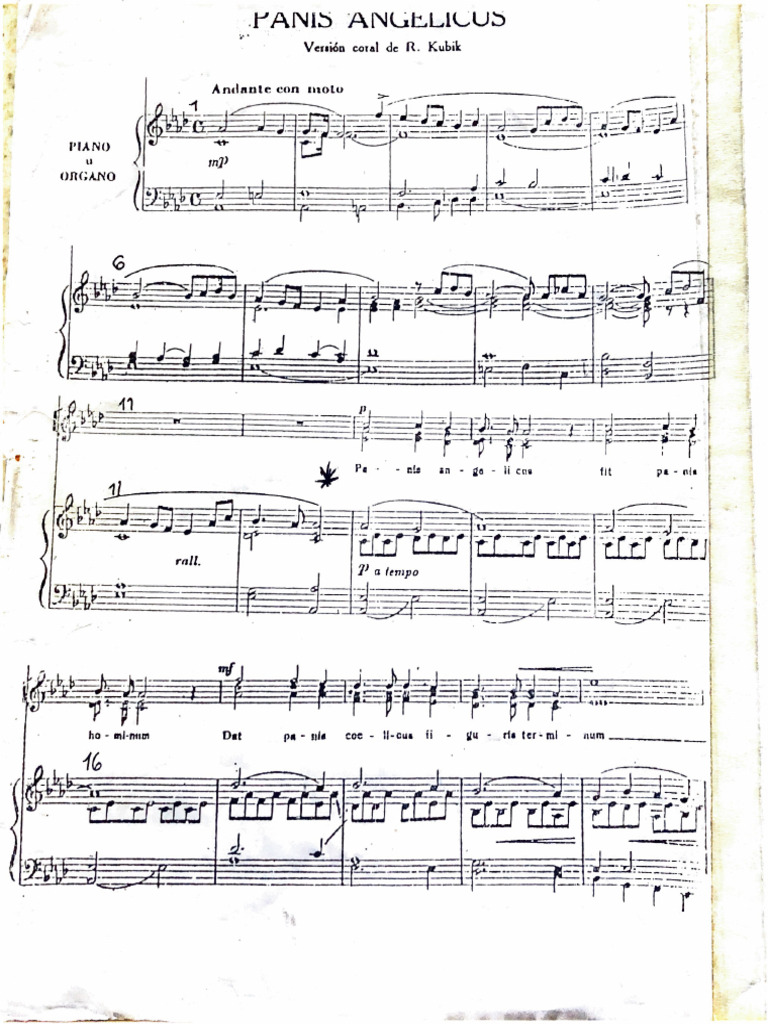 Panis Angelicus | PDF