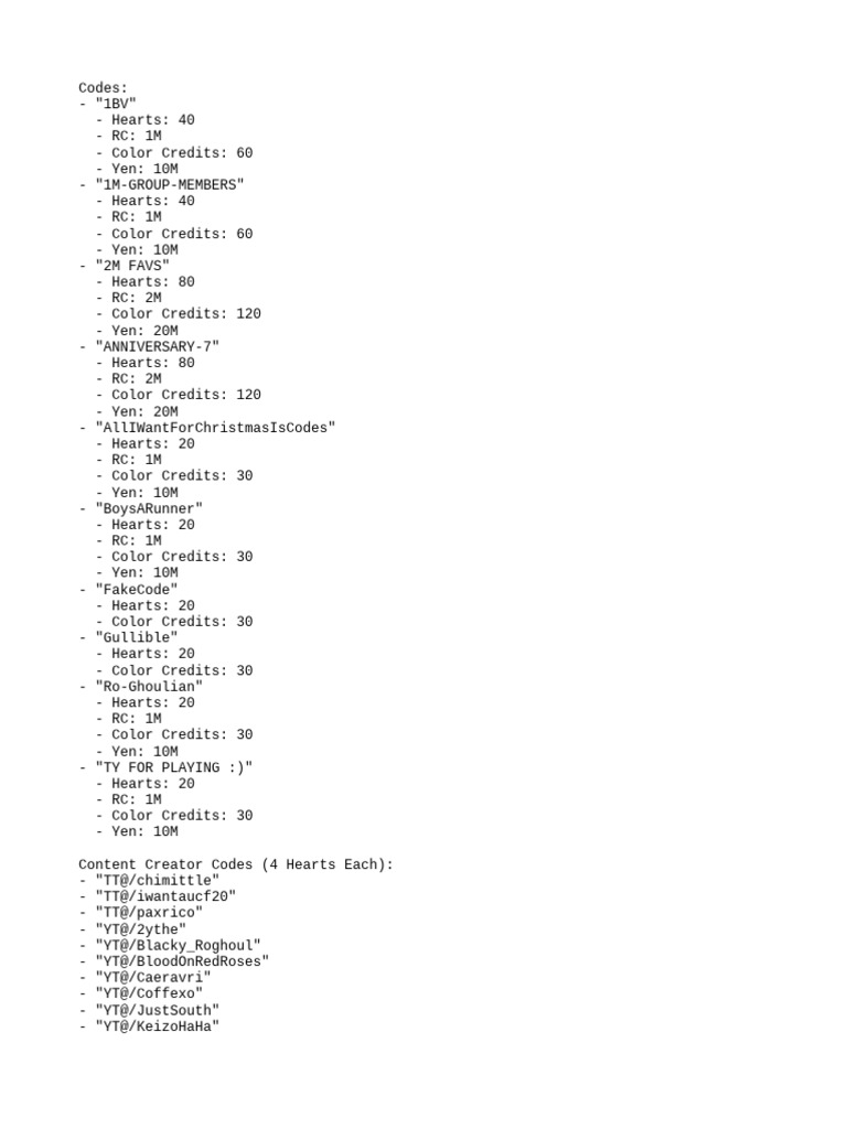 Game Codes for All Star Tower Defense | PDF