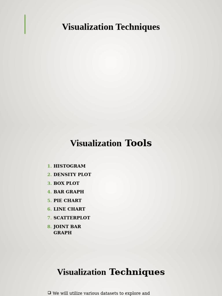 Visualization Techniques | PDF | Infographics | Cognitive Science