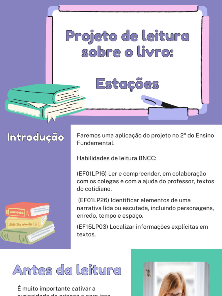 Projeto de Leitura para o 2º Ano | PDF