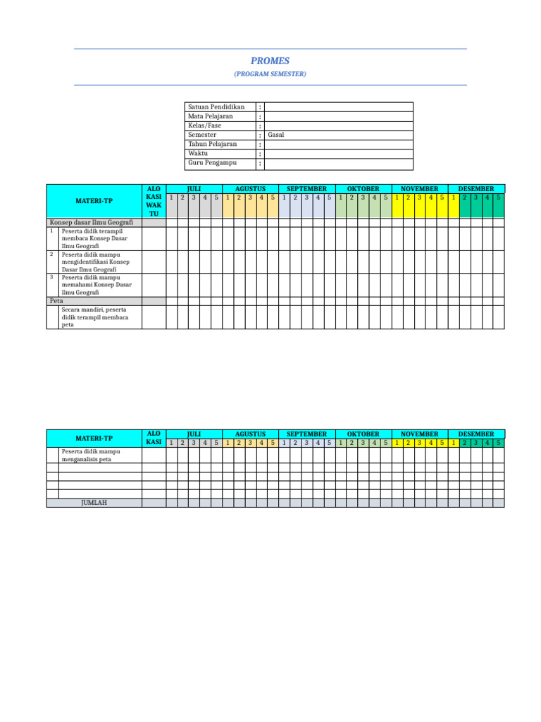 Promes Matrik | PDF