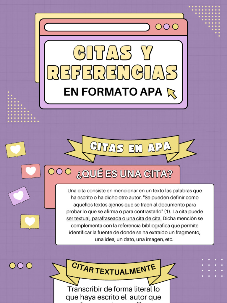 Citas y Referencias en Formato APA | PDF | Estilo apa | Citación