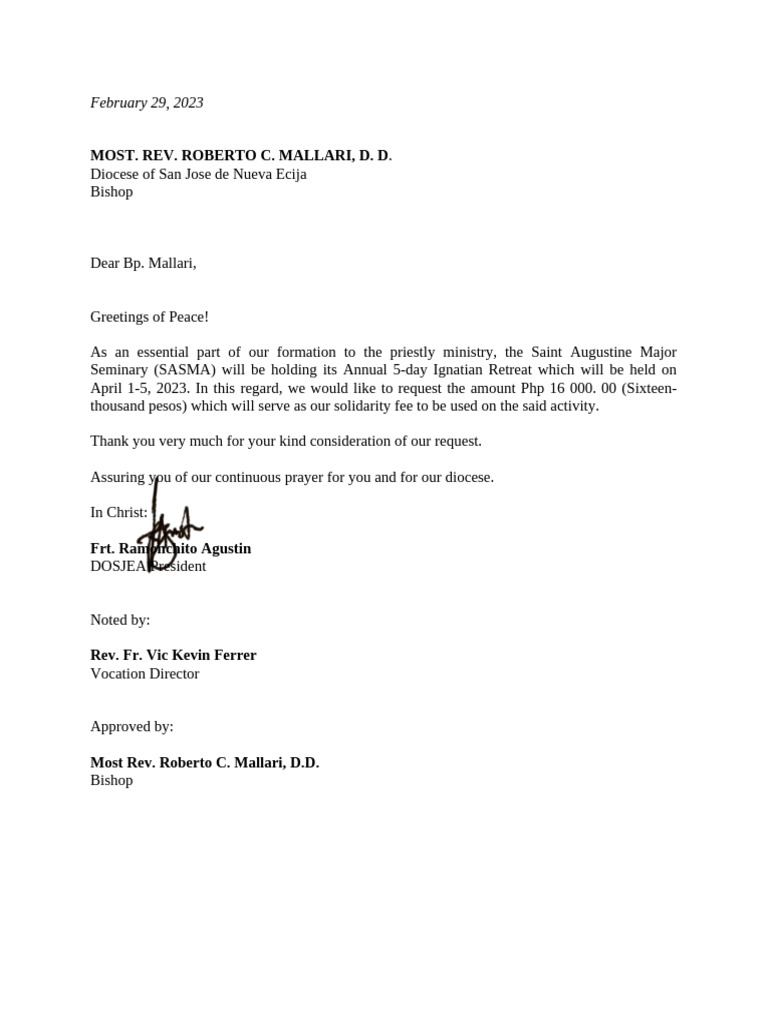 Letter Retreat | PDF