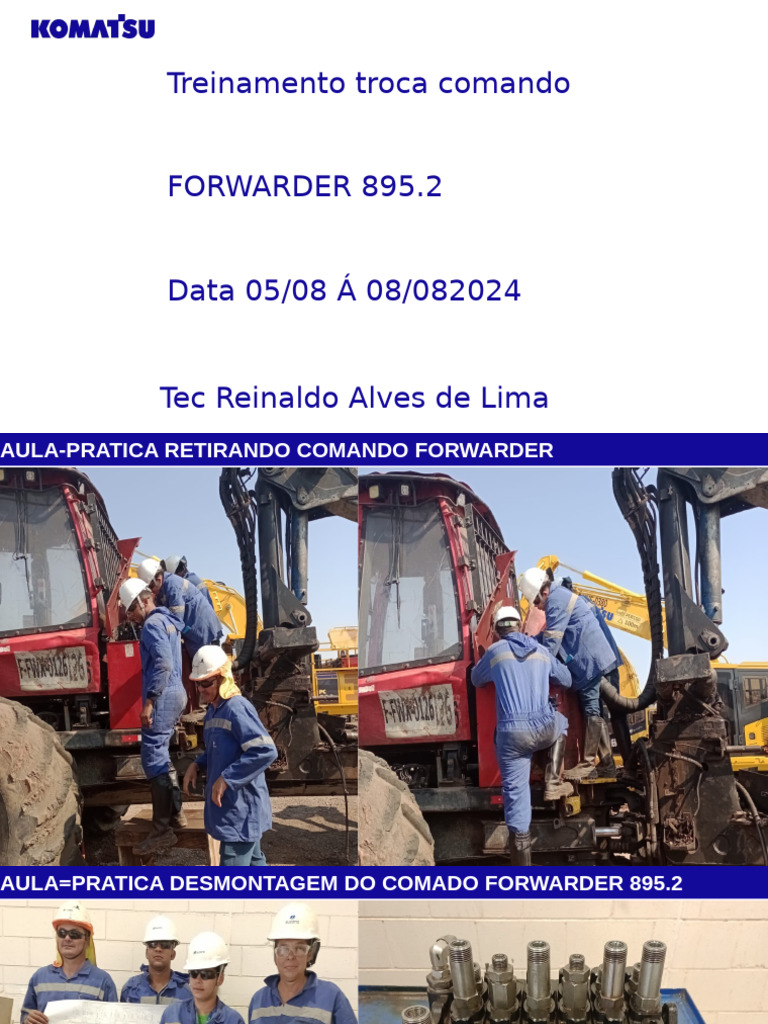 Treinamento GM Troca Do Comando Forwarder 895.2 | PDF