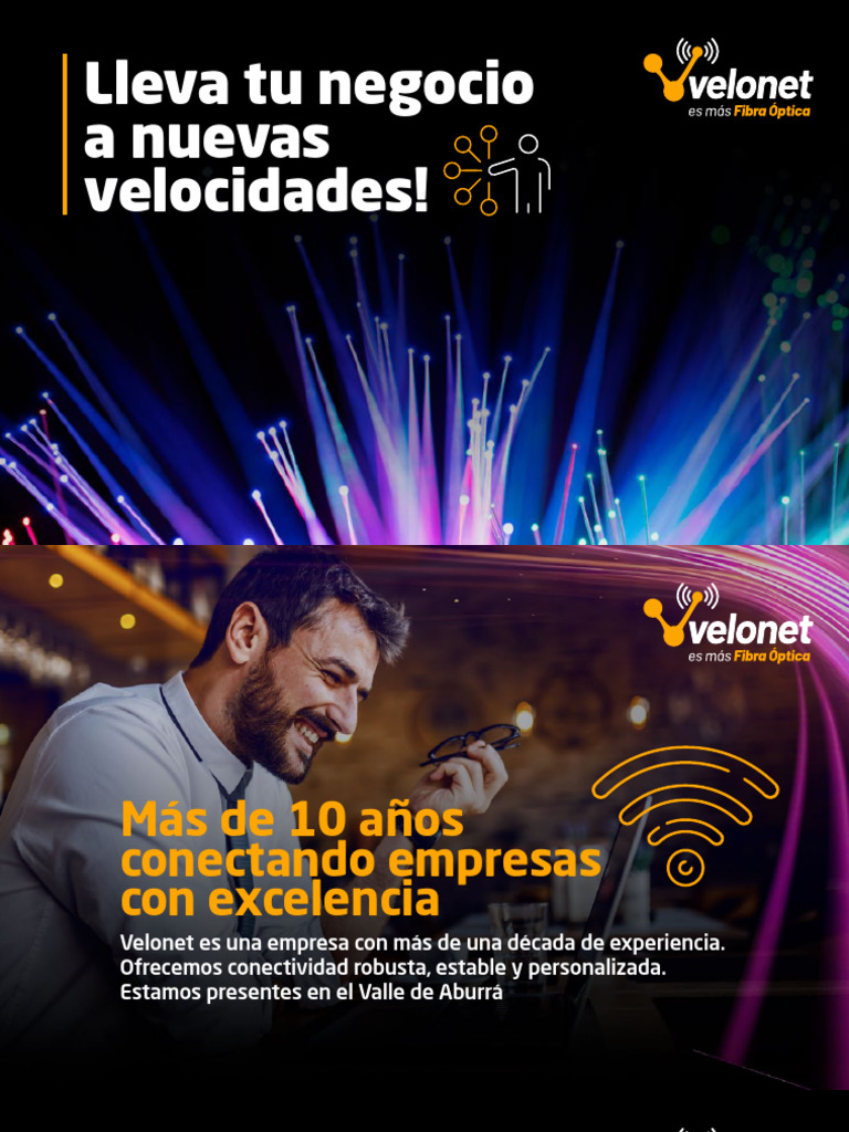 Conectividad Empresarial con Velonet | PDF | Internet | Iniciativa ...