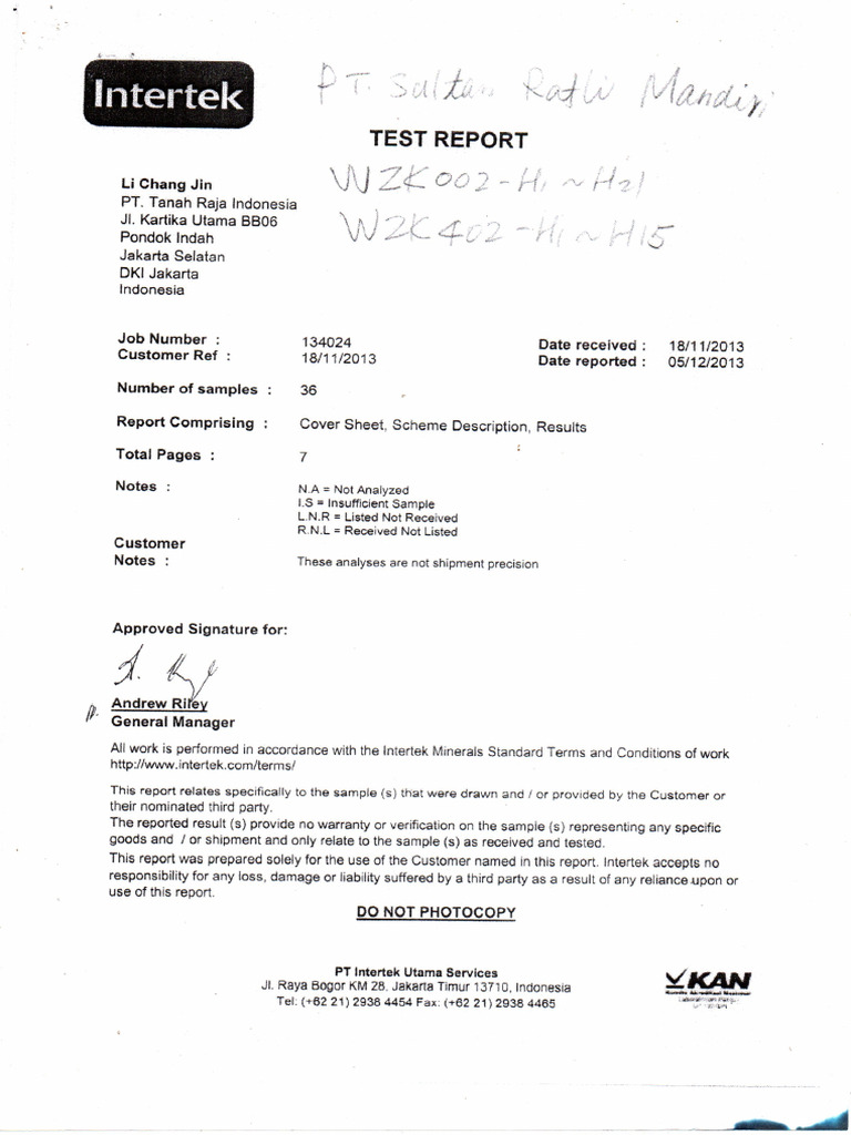 Intertek 36 | PDF