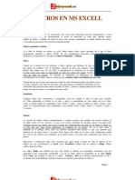 Macros en Excel PDF