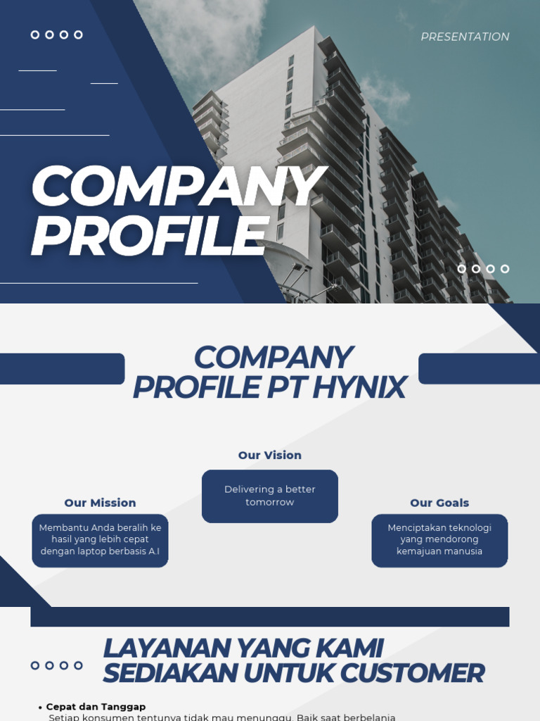 Blue Modern Company Profile Presentation - 20240227 - 150245 - 0000 | PDF