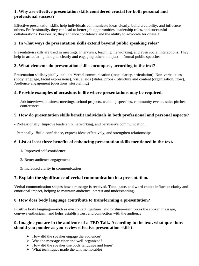 Self-assessmentTop of Form | PDF | Communication | Body Language