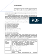 Model Pembelajaran Terpadu