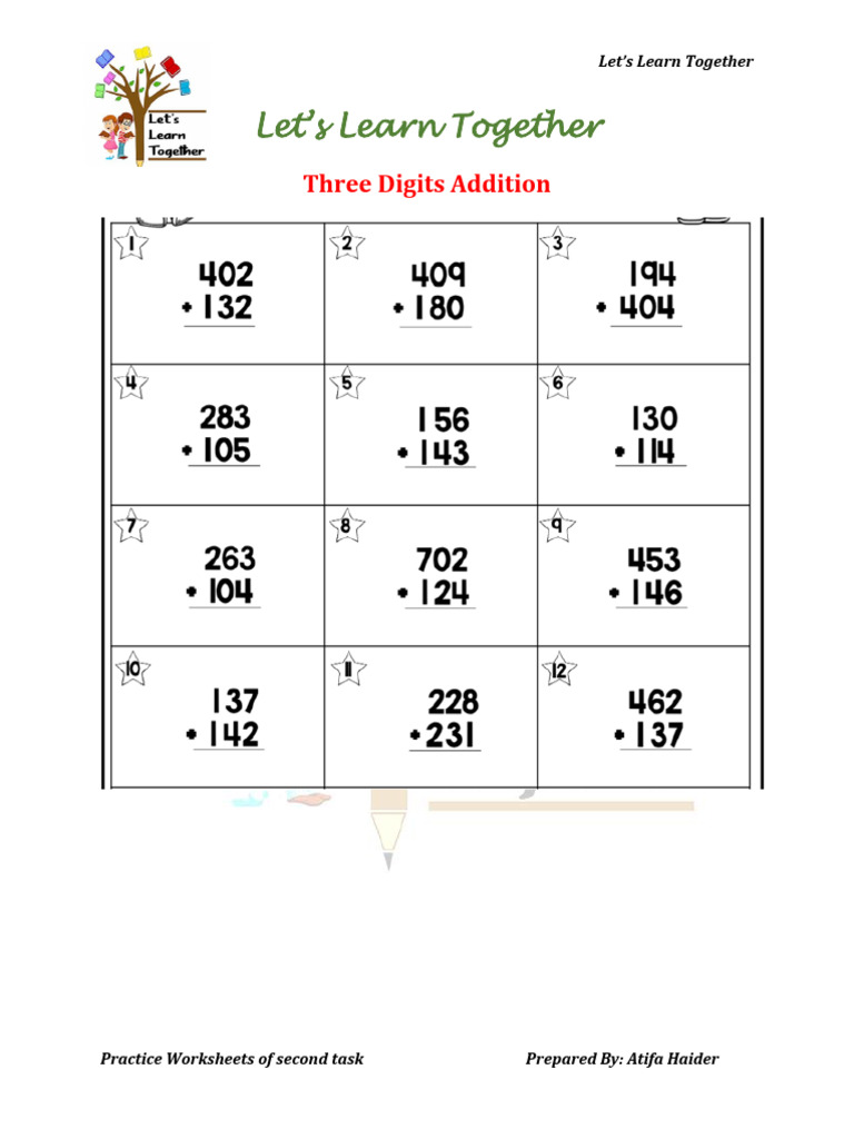 Worksheets For October Second Task | PDF