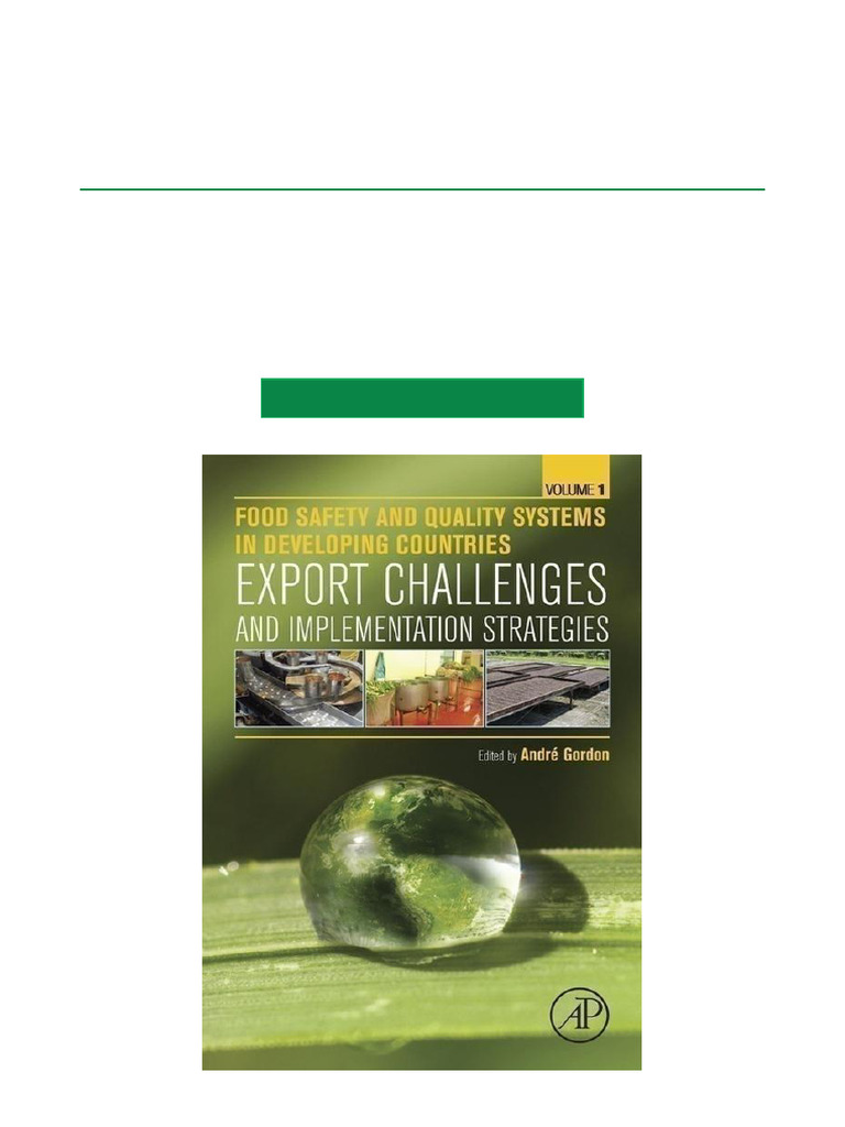 Reader's Pick Food Safety and Quality Systems in Developing Countries ...