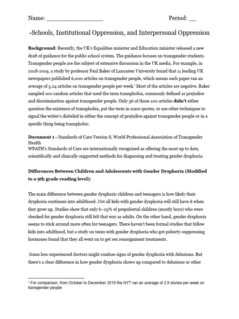 Interpersonal Day 2 | PDF | Transgender | LGBTQIA+ Studies