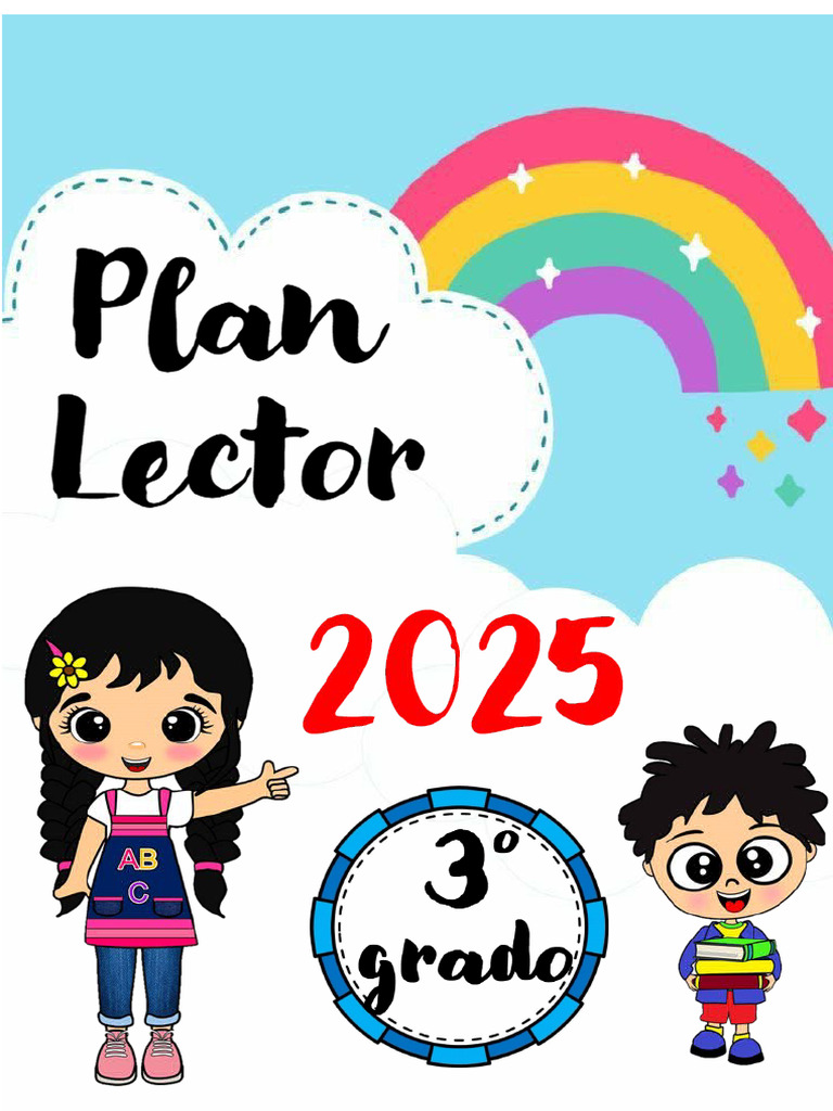 Plan Lector 2025 para Tercer Grado | PDF | Información | Salón de clases