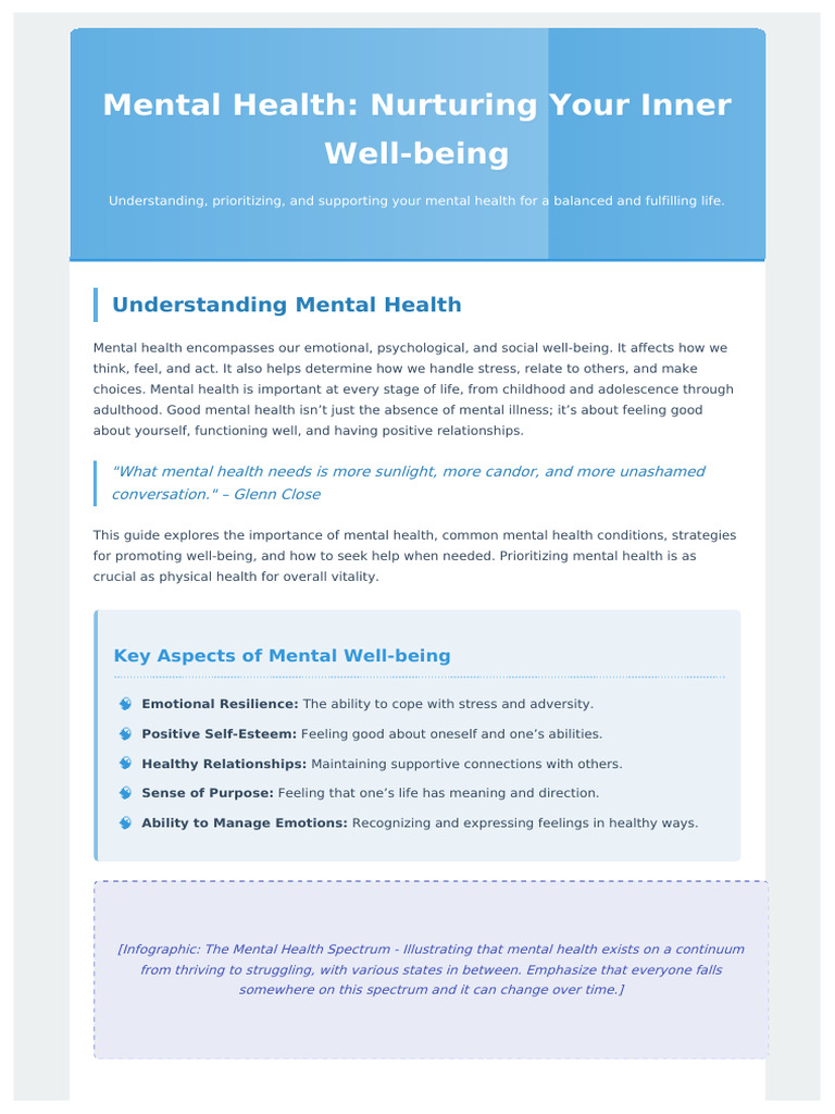 Healthcare 3 Mental Health | PDF | Mental Health | Anxiety Disorder