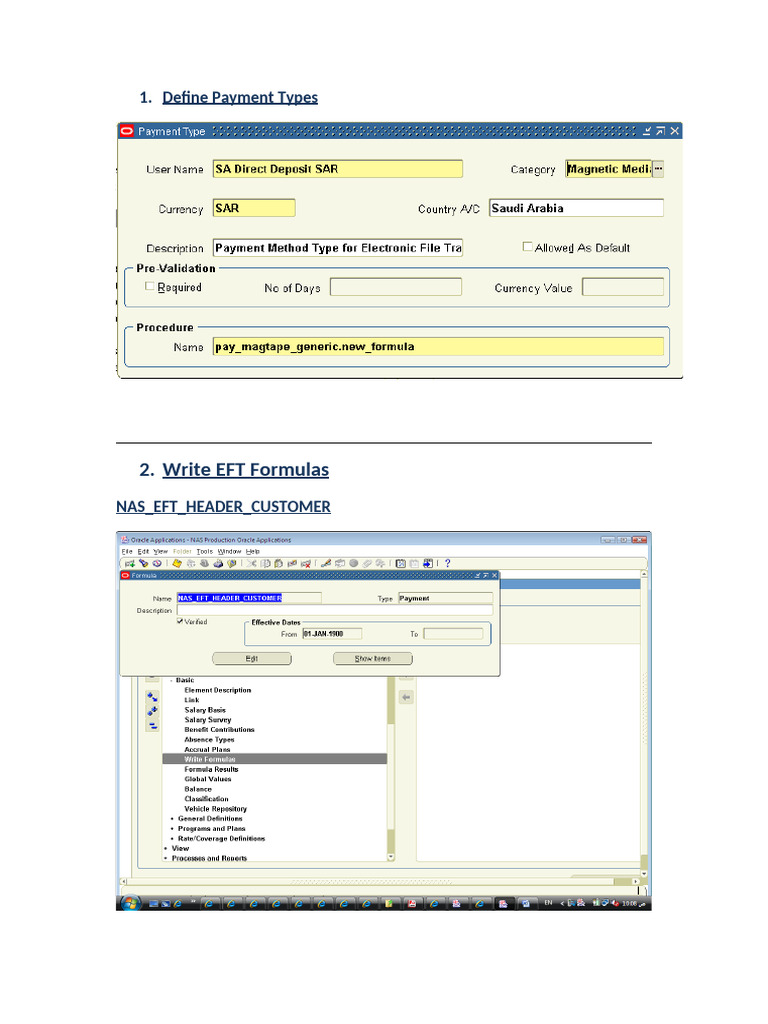 EFT File Formatting and Reporting Guide | PDF | Computing | Computer ...