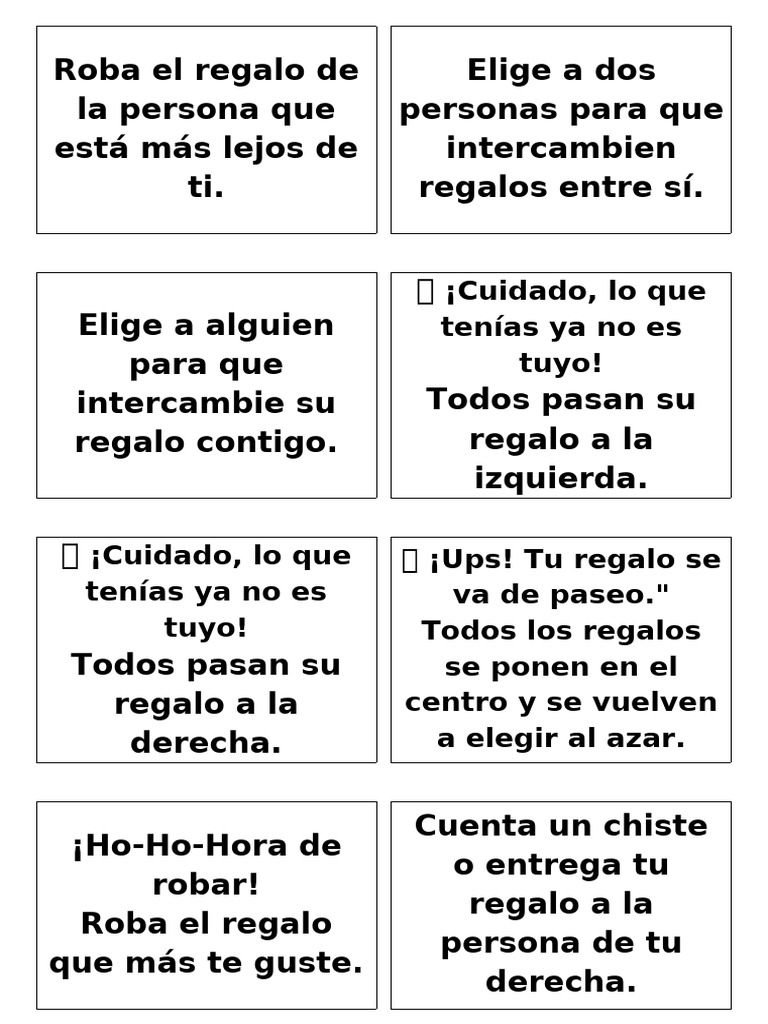 Roba El Regalo | PDF, image size:768x1024