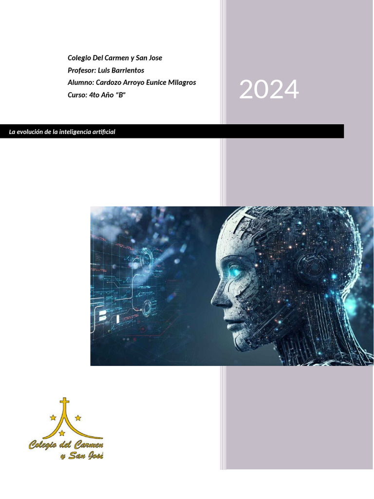 Trabajo de Inteligencia Artificial Eunice | PDF | Inteligencia ...