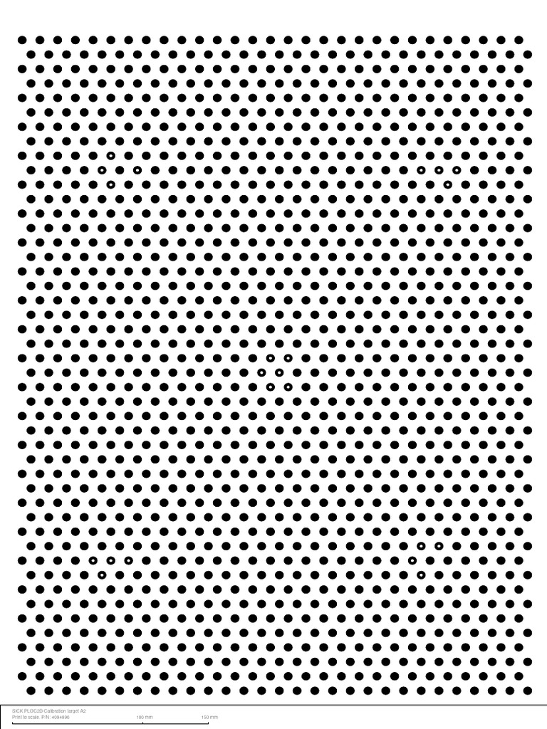 PLOC2D Calibration Target A2 | PDF