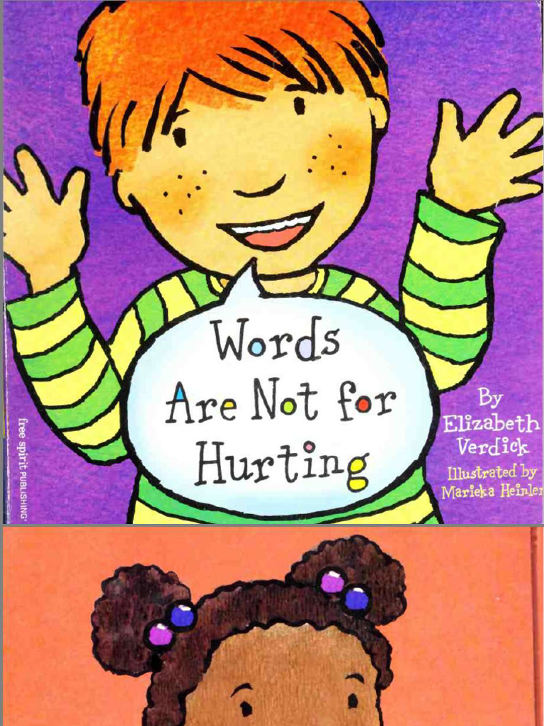 Words Are Not For Hurting | PDF