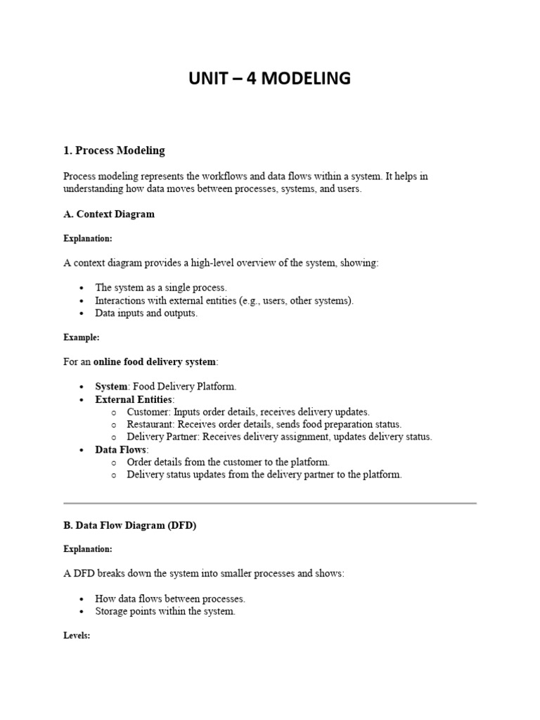 Process and Data Modeling Overview | PDF | Databases | Software Engineering