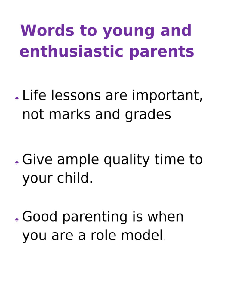 Message To Parent | PDF