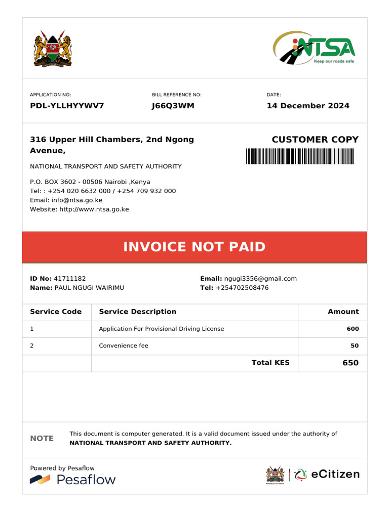 PDL Yllhyywv7 Invoice | PDF