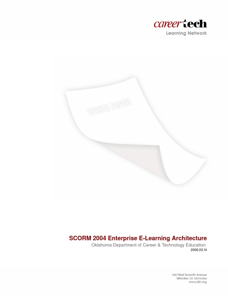 Scorm Enterprise Elearning Infrastructure | PDF | Educational ...