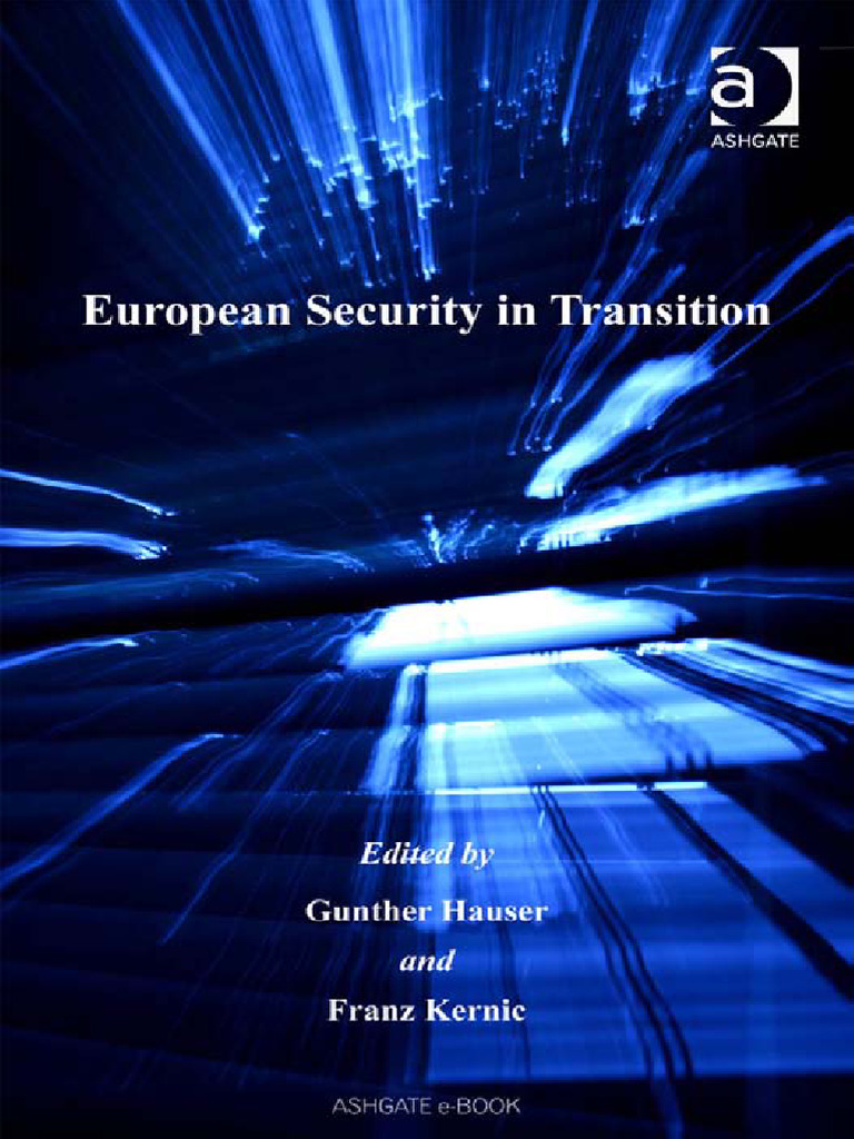 HAUSER & KERNIC European Security in Transition | PDF | Warsaw Pact ...