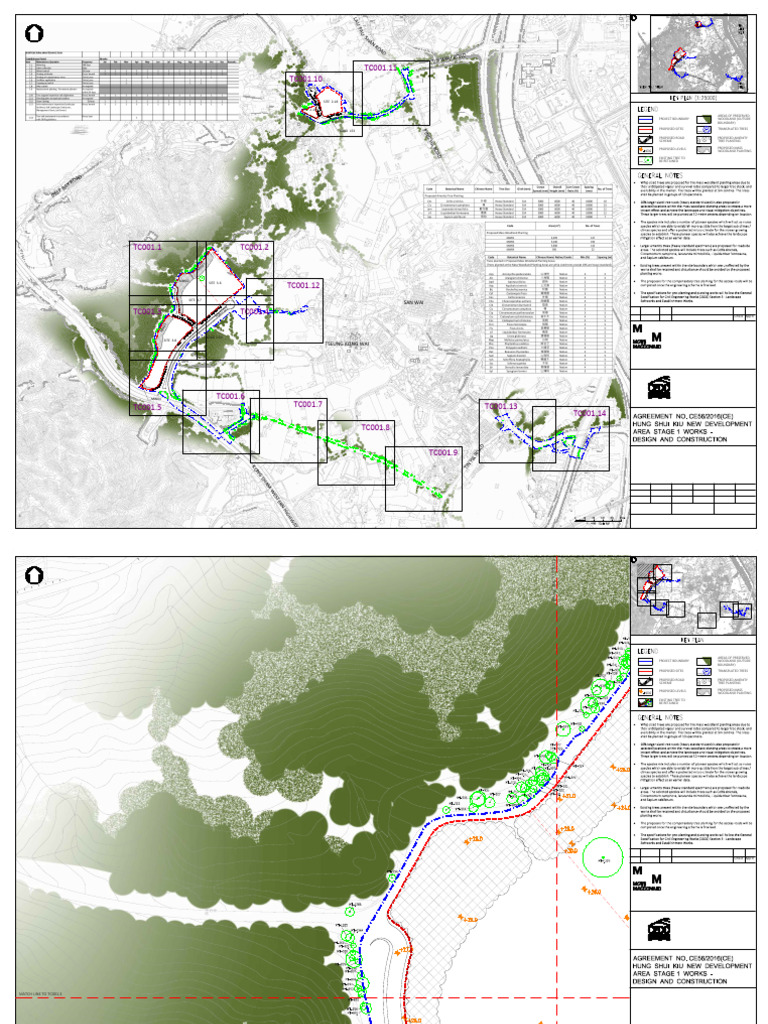 MMDP038 CE 56 2016 Hung Shui Kiu NDA - Compensatory Planting Plan | PDF