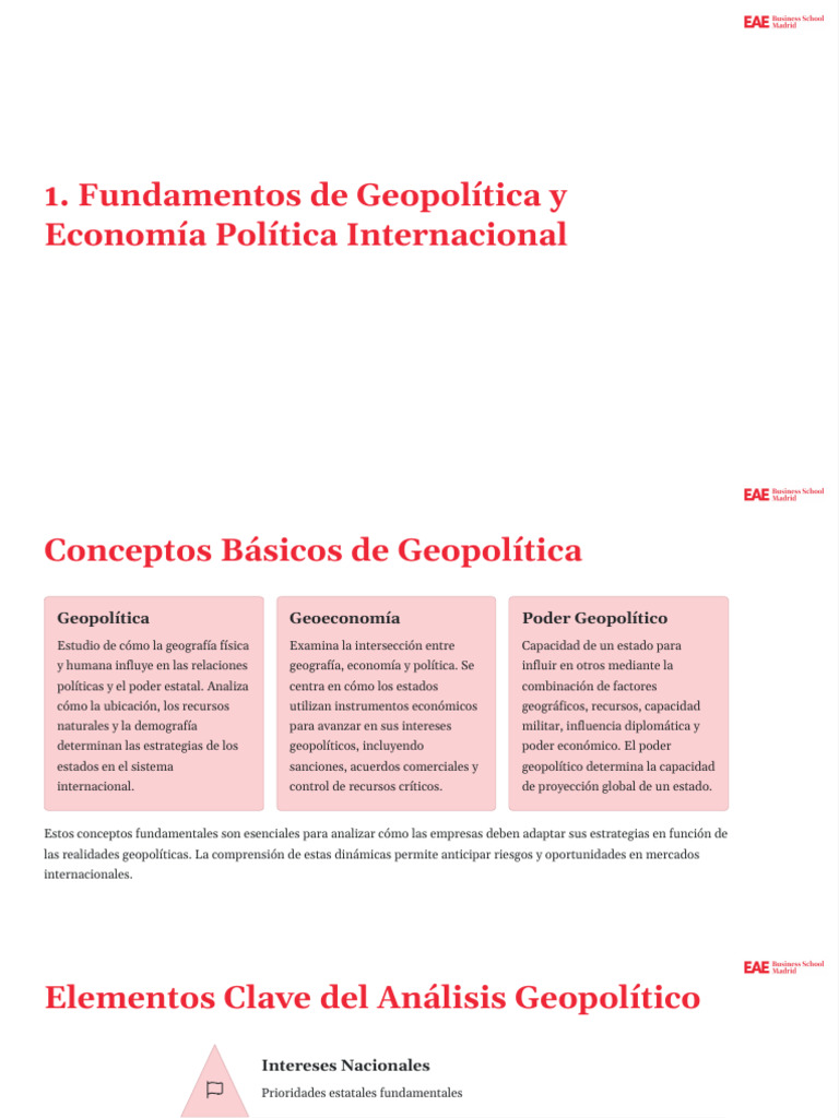 Fundamentos de Geopolitica y Economia Politica Internacional | PDF ...