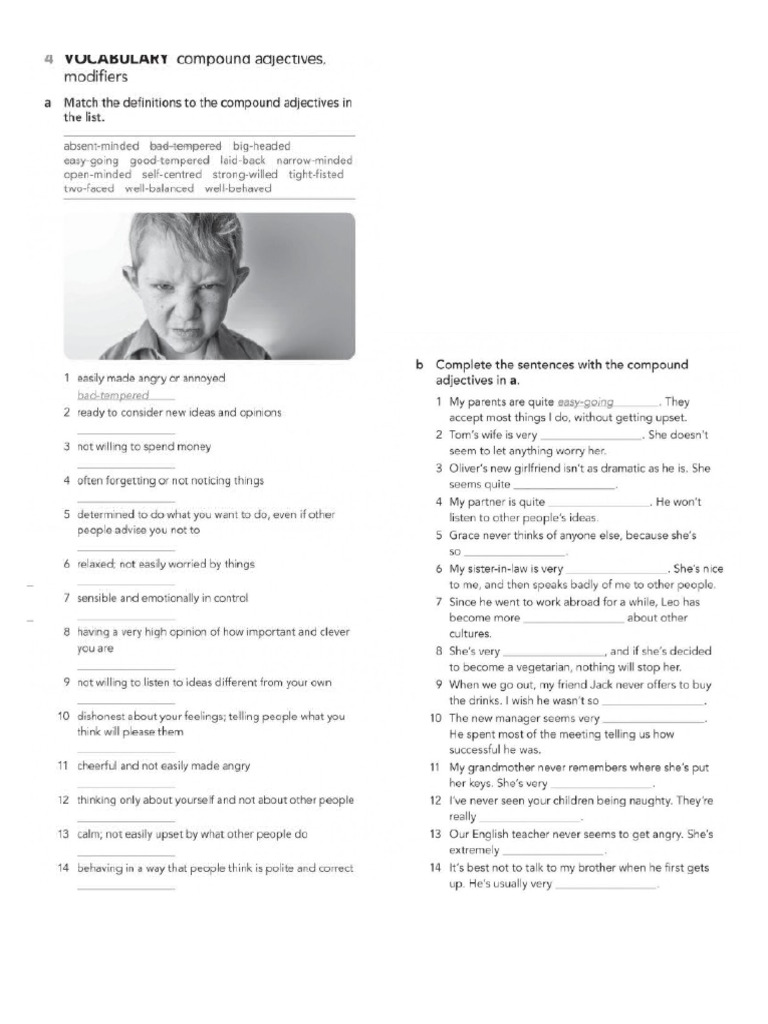 Compound Adjectives | PDF