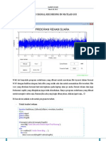 Audio Signal Recording in Matlab GUI