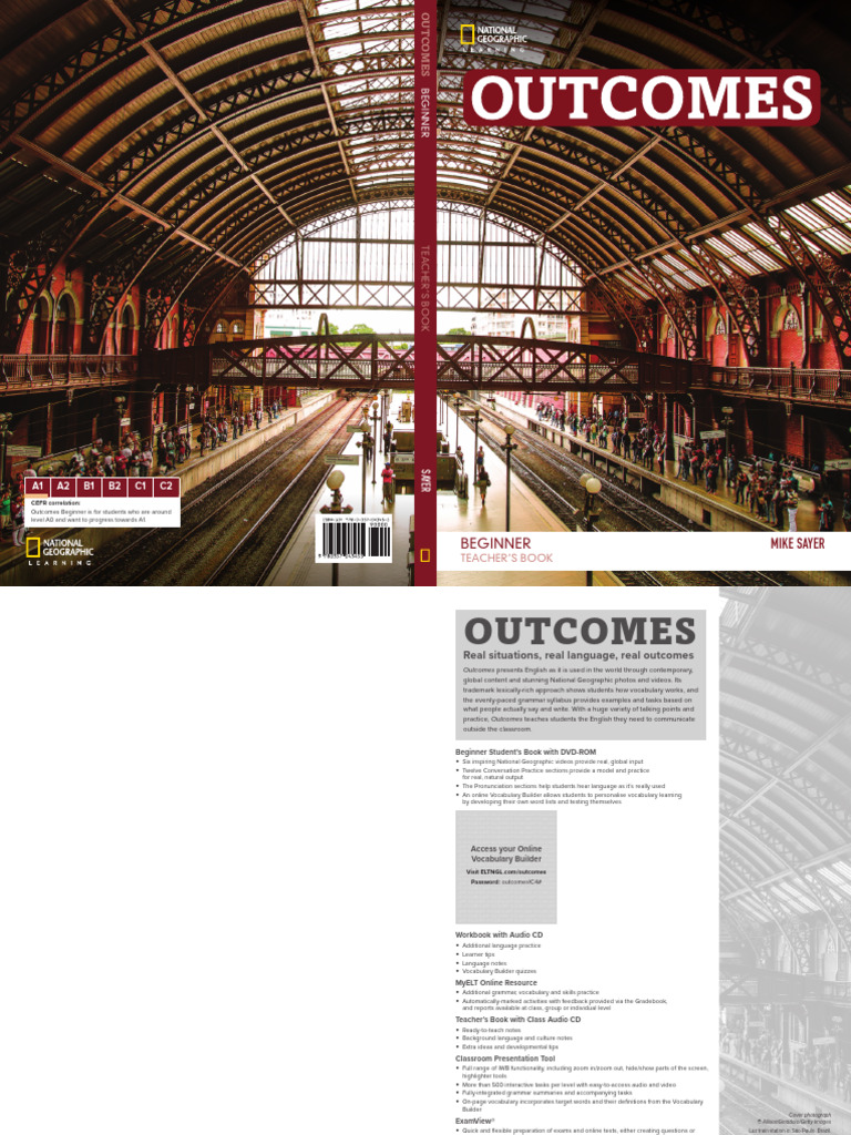 Outcomes 2ed Beginner Teachers Book Pdf English Language Teachers