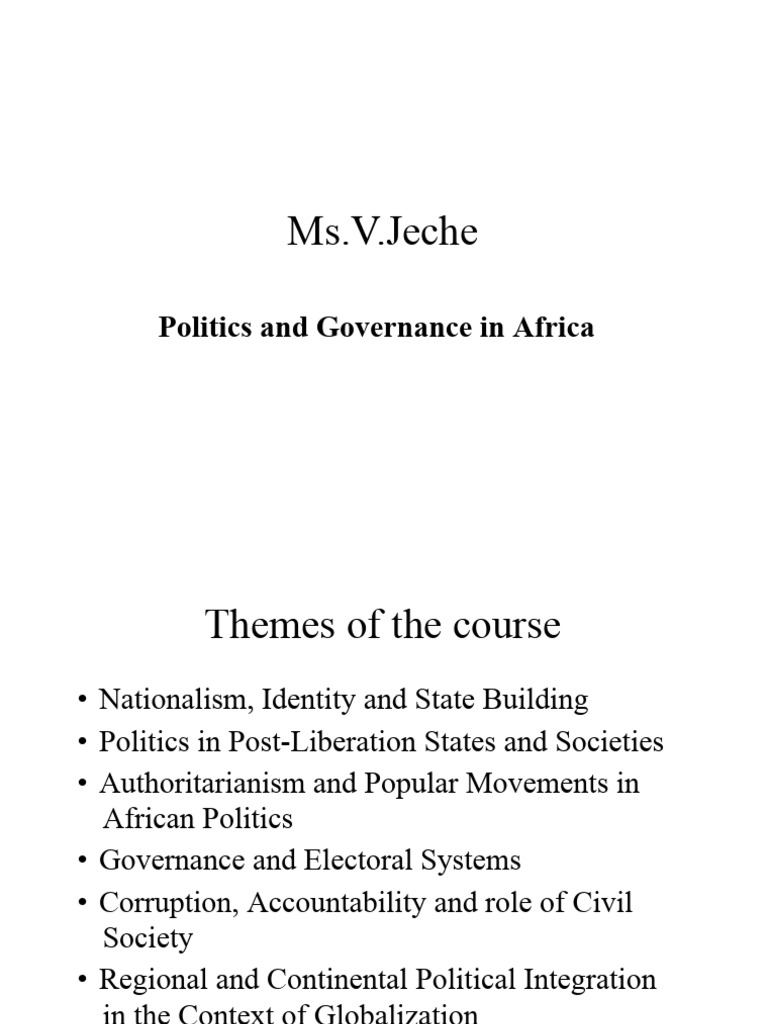 Ms Jeche Notes | PDF | Arab Spring | Voting