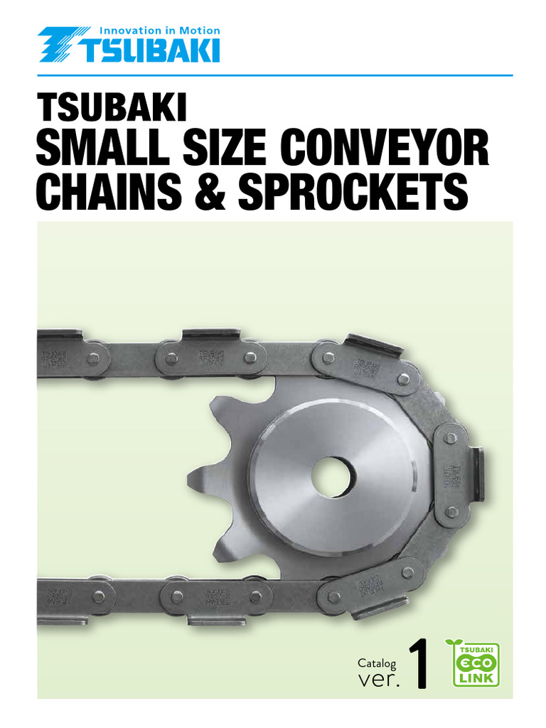 Tsubaki Small Size Conveyor Chains Catalog | PDF | Mechanical ...