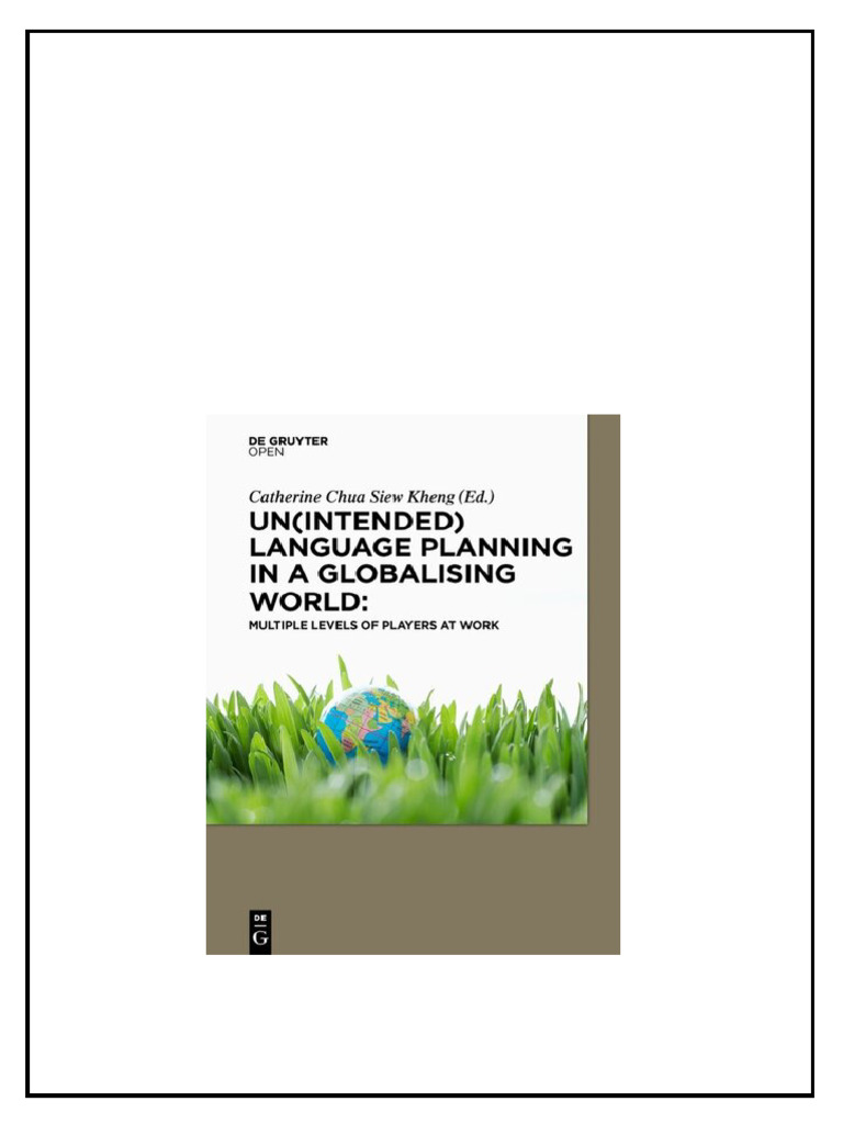 25555686 | PDF | First Language | Multilingualism