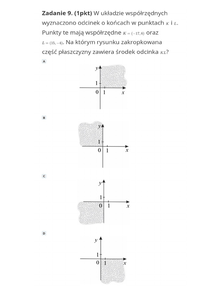 Zadanie E8 Uk ad Wsp rz dnych PDF