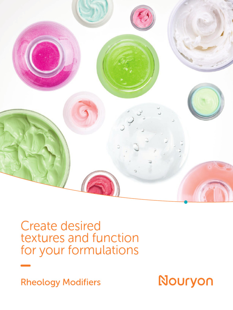 Rheology Modifiers for Personal Care | PDF | Emulsion | Surfactant