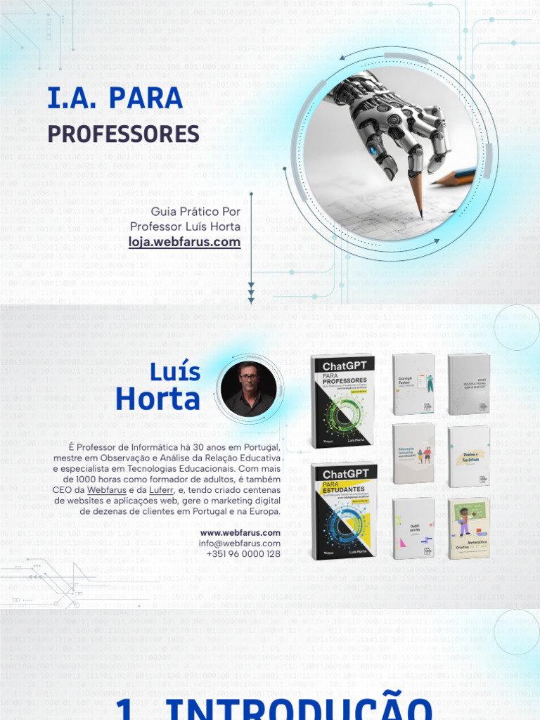 IA na Educação: Guia Prático para Professores | PDF | Pedagogia ...