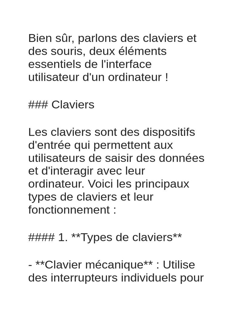 Clavier chiclet : définition et caractéristiques | PDF | Clavier d ...