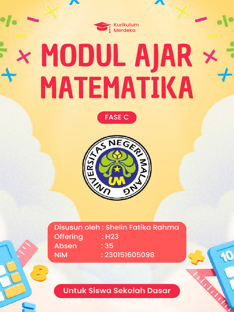 Modul Ajar Matematika Kelas 3 SD | PDF