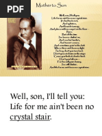 Download Mother to Son Langston Hughes by Fahn Ayie SN86155781 doc pdf