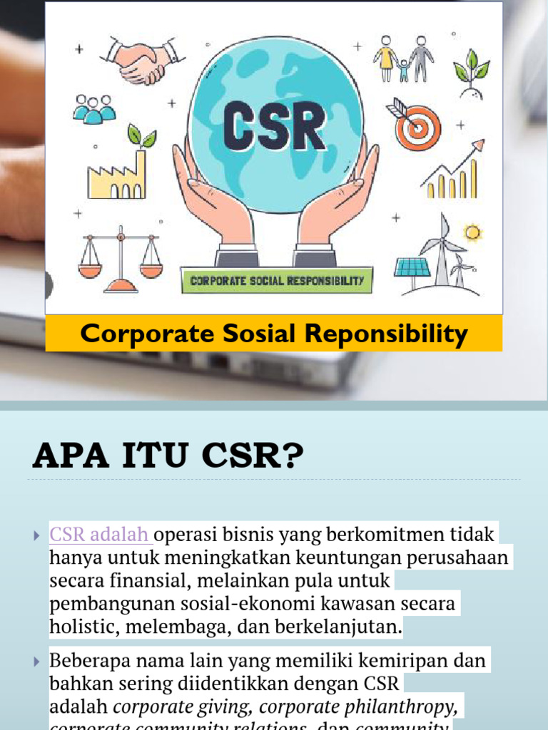 Memahami Konsep Corporate Social Responsibility | PDF