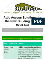 Battic Door New Attic Access Building Codes