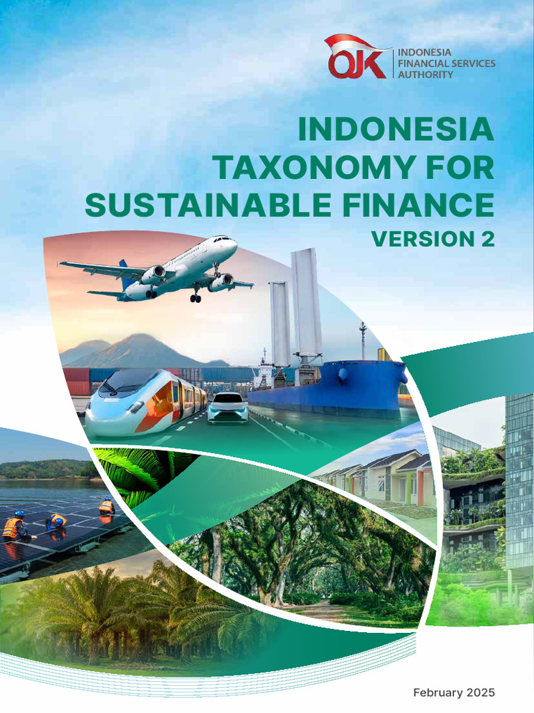 Indonesia Sustainable Finance Taxonomy V2 | PDF | Life Cycle Assessment ...