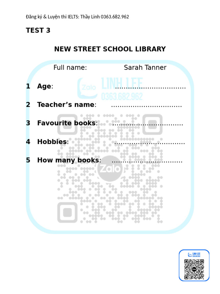 New Street School Library Details | PDF