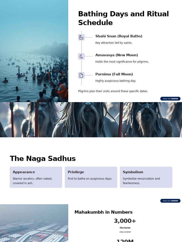 Bathing Days and Ritual Schedule | PDF